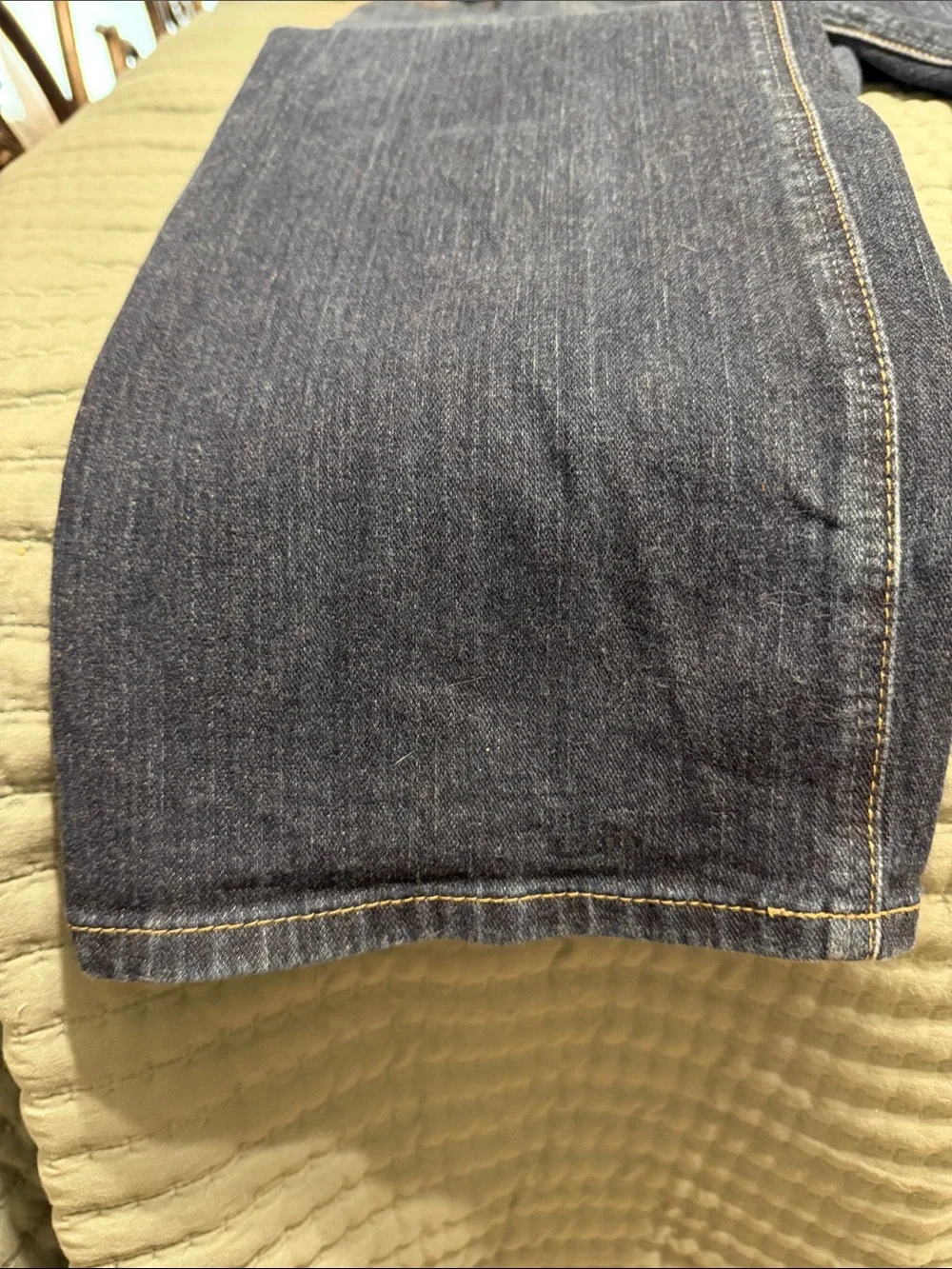 Ariat Men's M4 LowRise Boot Cut Mid/Dark Blue Jeans